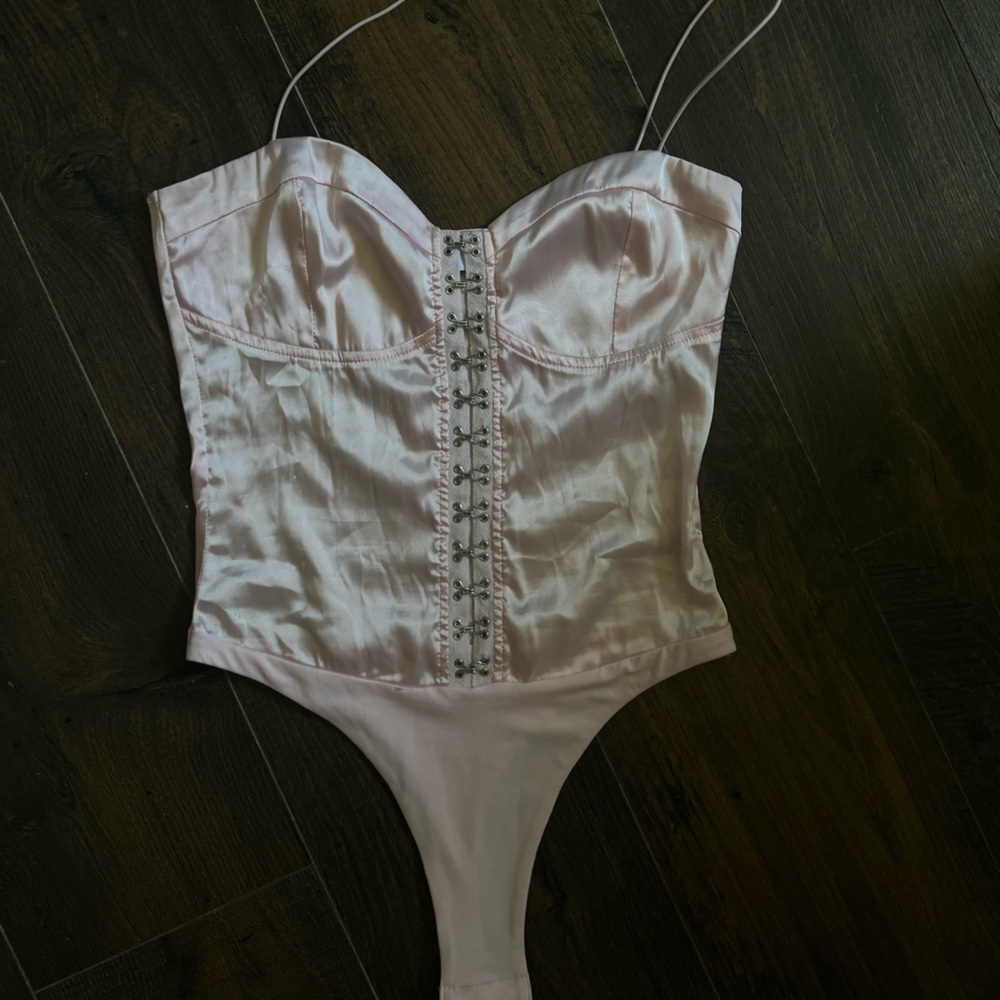 Tiger Mist body suit Baby pink